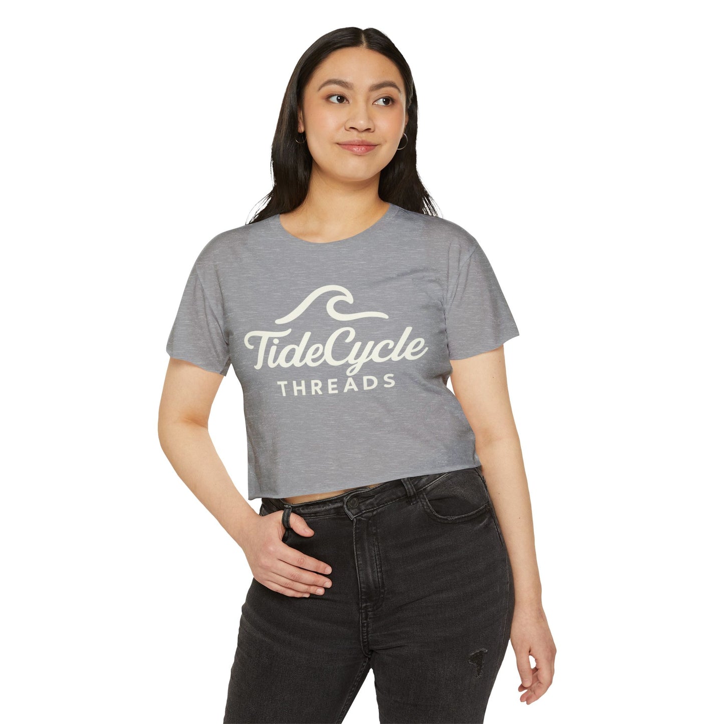 TIDECYCLE THREADS - SOFT, LIGHTWEIGHT CROP TOP