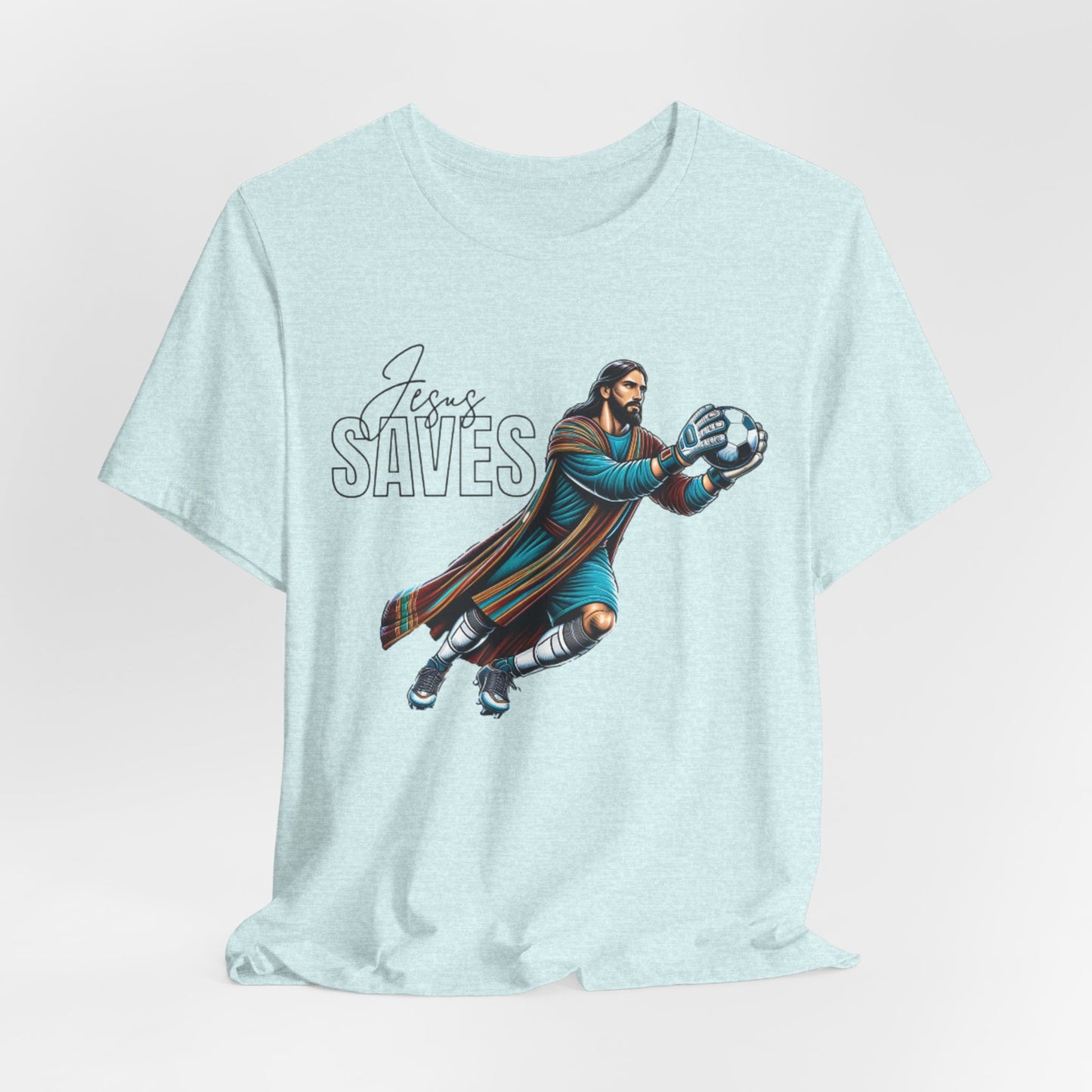 JESUS SAVES - ADULT SOFTSTYLE