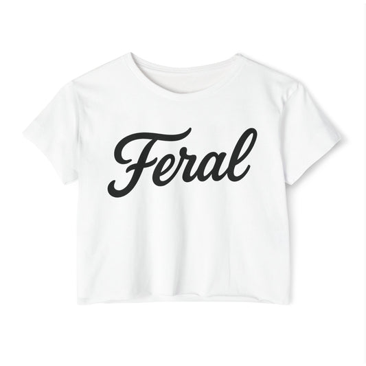 FERAL - SOFT, LIGHTWEIGHT CROP TOP