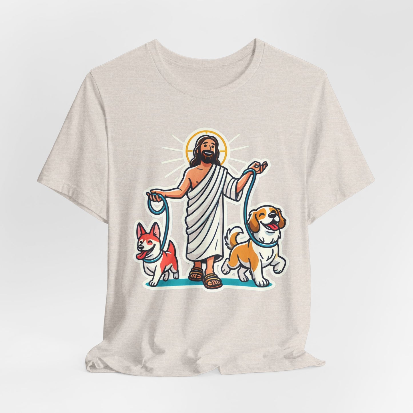 JESUS LOVES DOGS - ADULT SOFTSTYLE