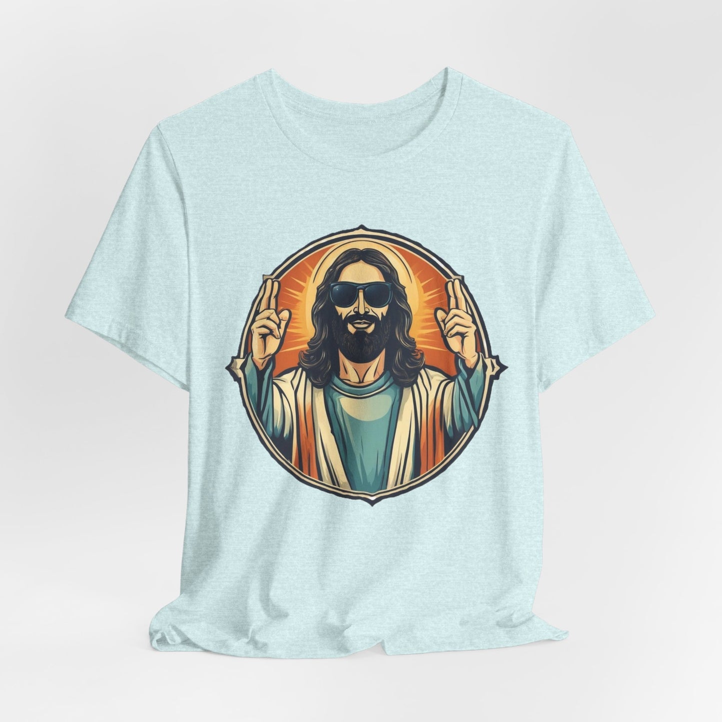 RETRO JESUS - ADULT SOFTSTYLE