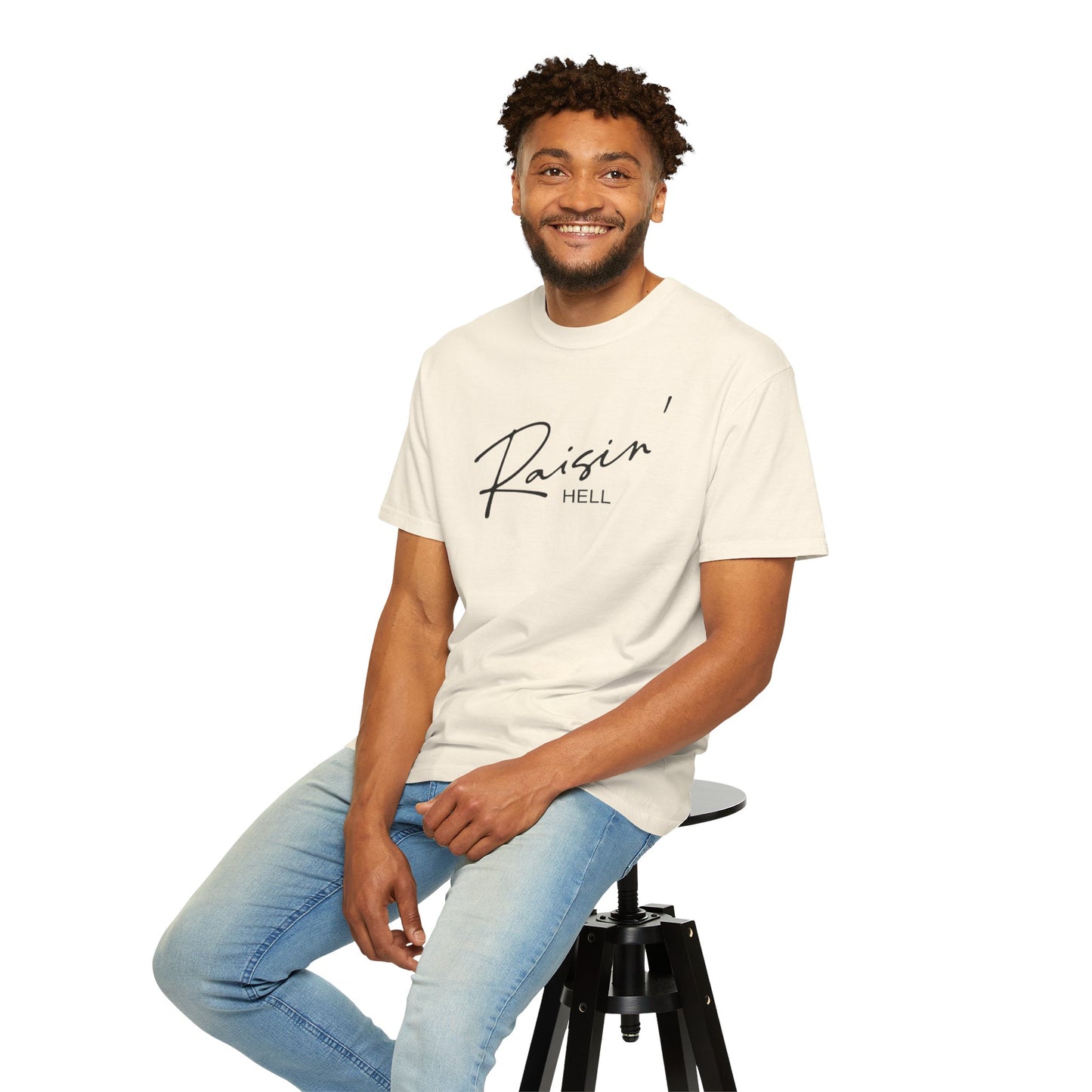 Raisin' Hell Garment-Dyed T-shirt