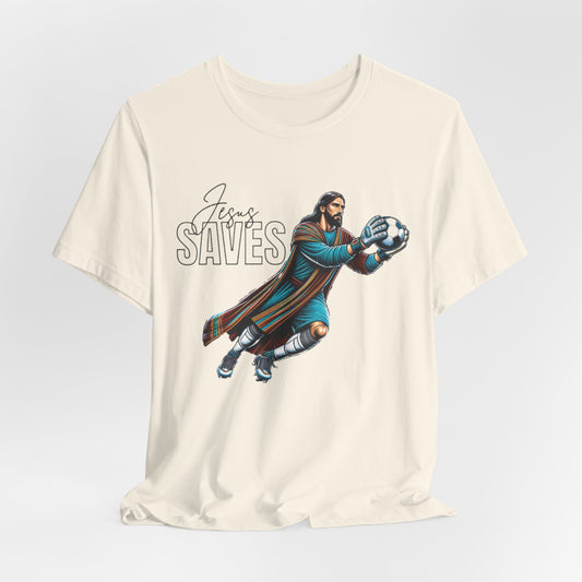 JESUS SAVES - ADULT SOFTSTYLE