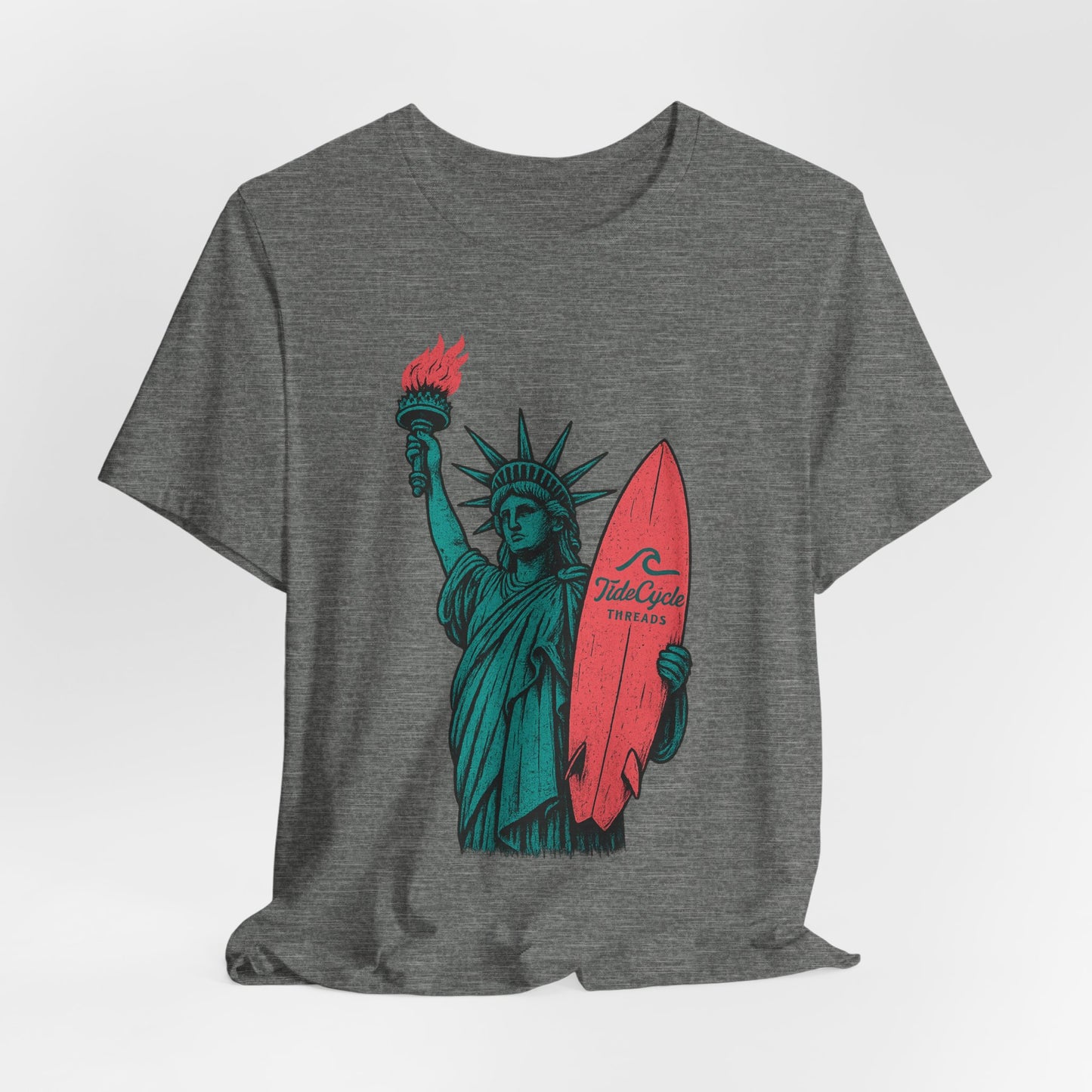 LADY LIBERTY SURF, TIDECYCLE - ADULT SOFTSTYLE