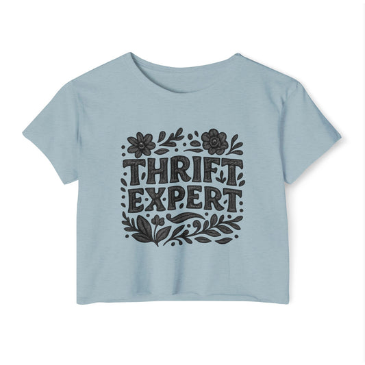 THRIFT EXPERT - SOFT, LIGHTWEIGHT CROP TOP