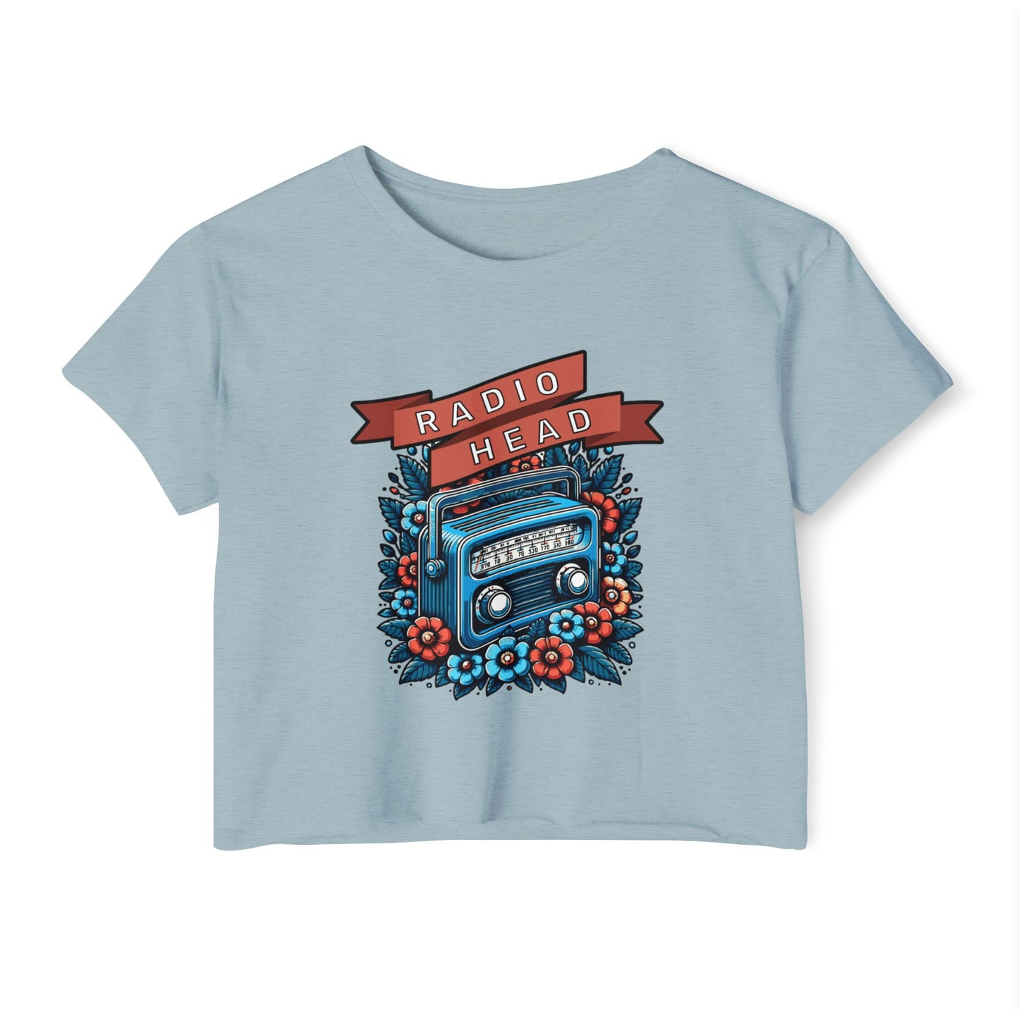 RADIO HEAD - SOFT, LIGHTWEIGHT CROP TOP