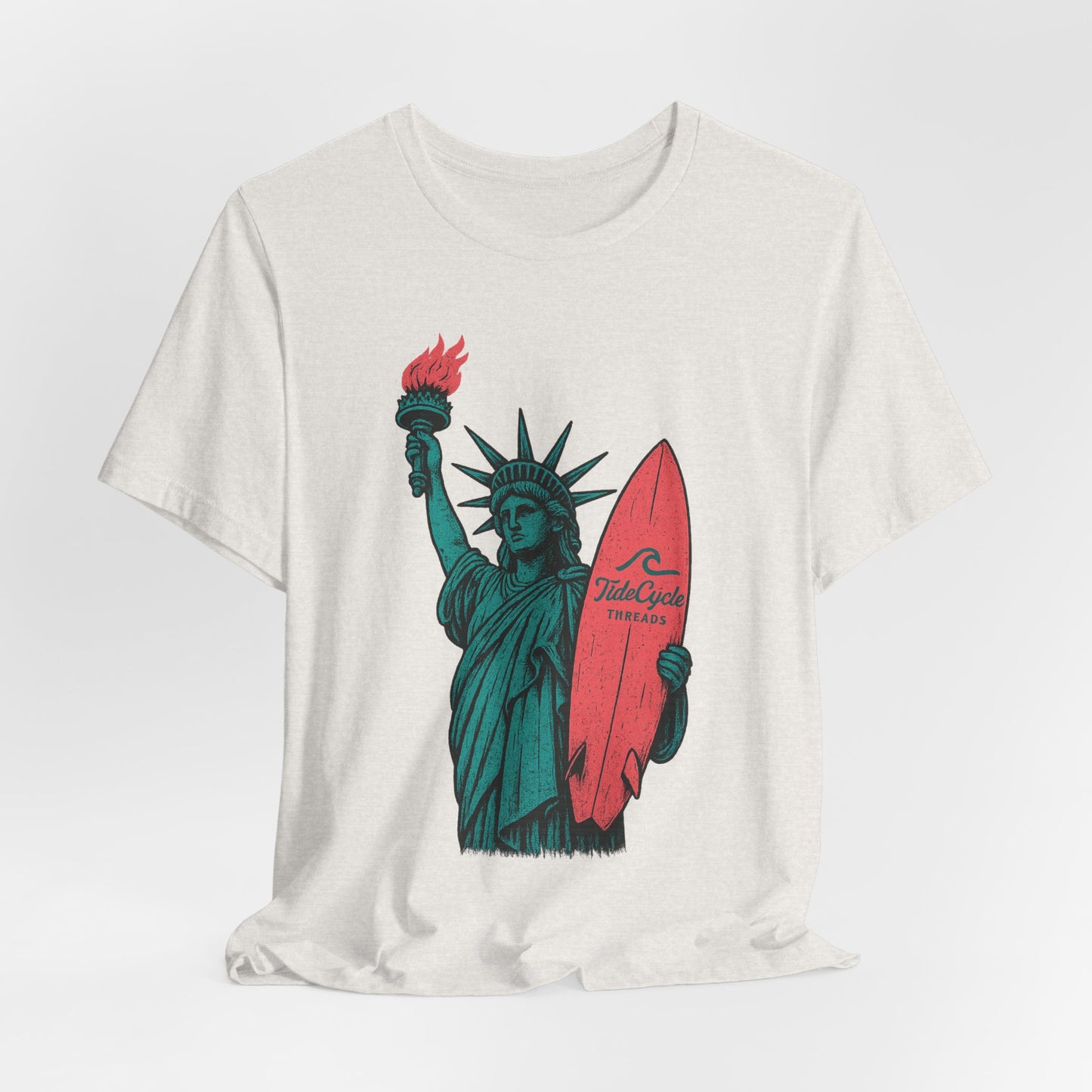 LADY LIBERTY SURF, TIDECYCLE - ADULT SOFTSTYLE