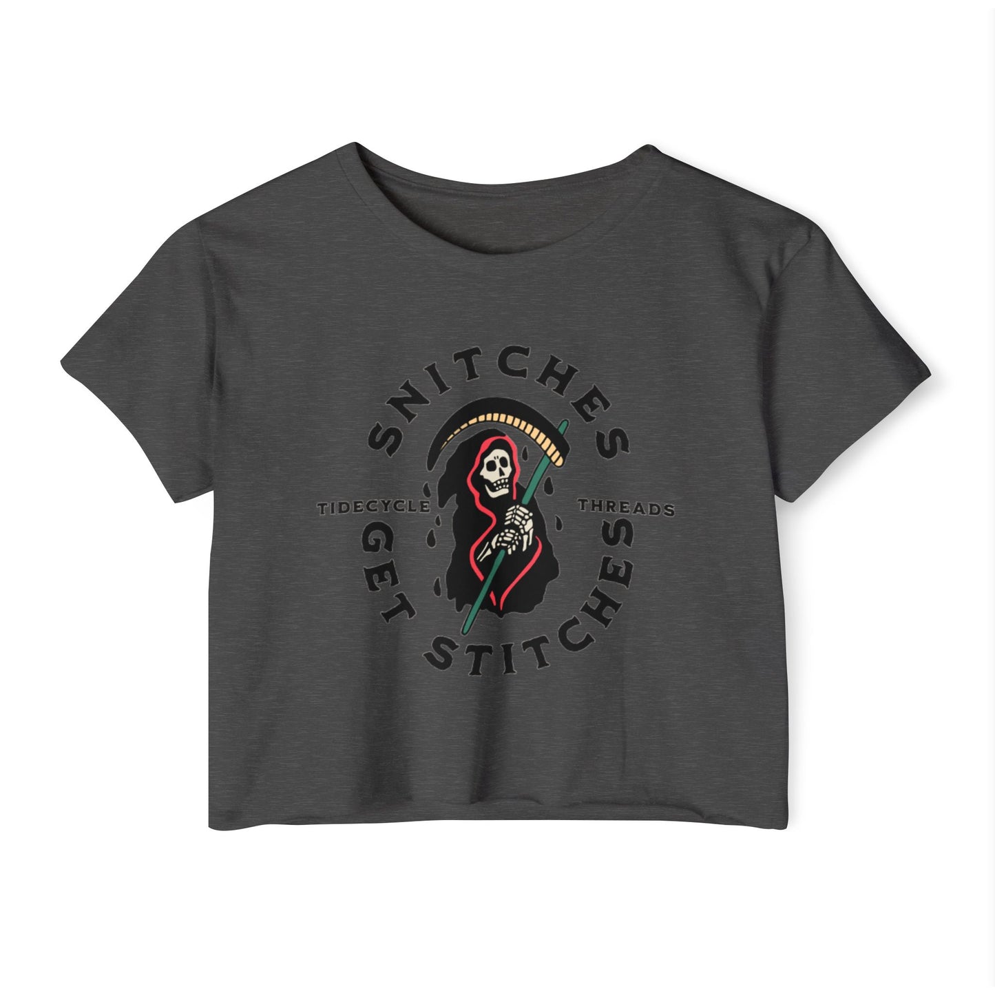 SNITCHES GET STITCHES, TIDECYCLE - ADULT SOFTSTYLE