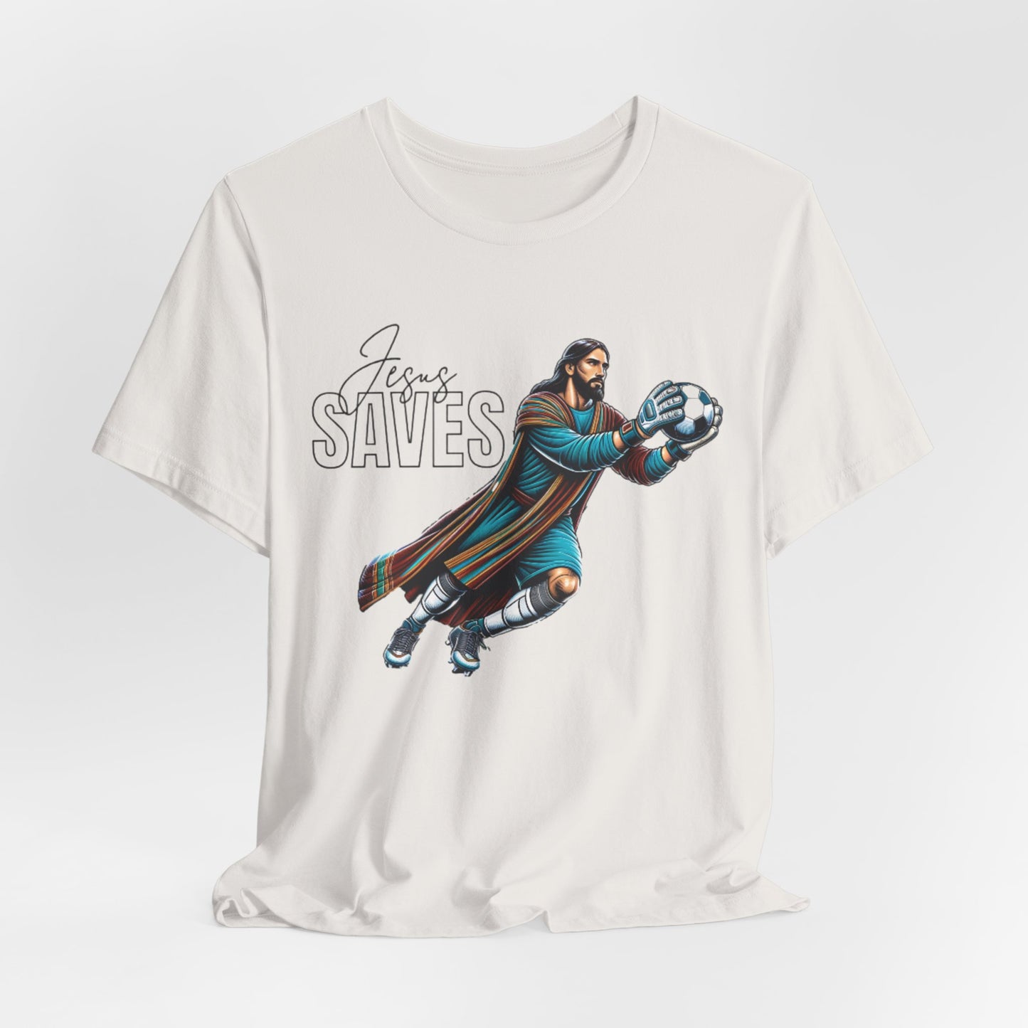 JESUS SAVES - ADULT SOFTSTYLE