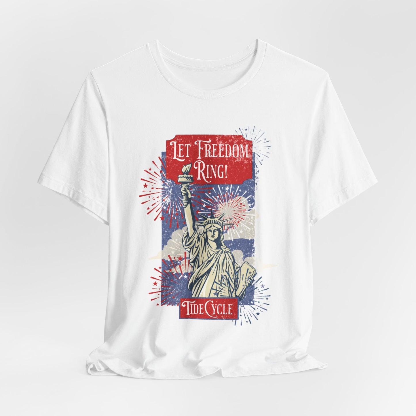 LET FREEDOM RING, TIDECYCLE - ADULT SOFTSTYLE