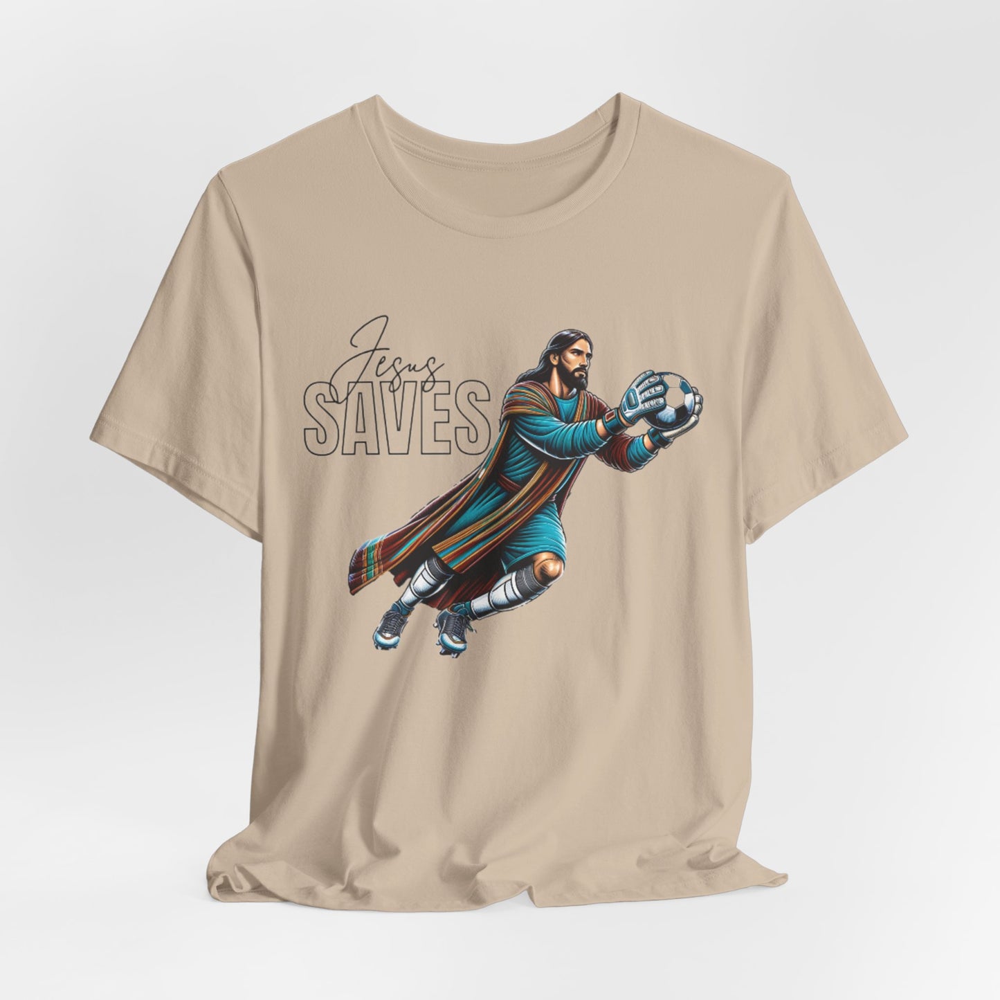 JESUS SAVES - ADULT SOFTSTYLE