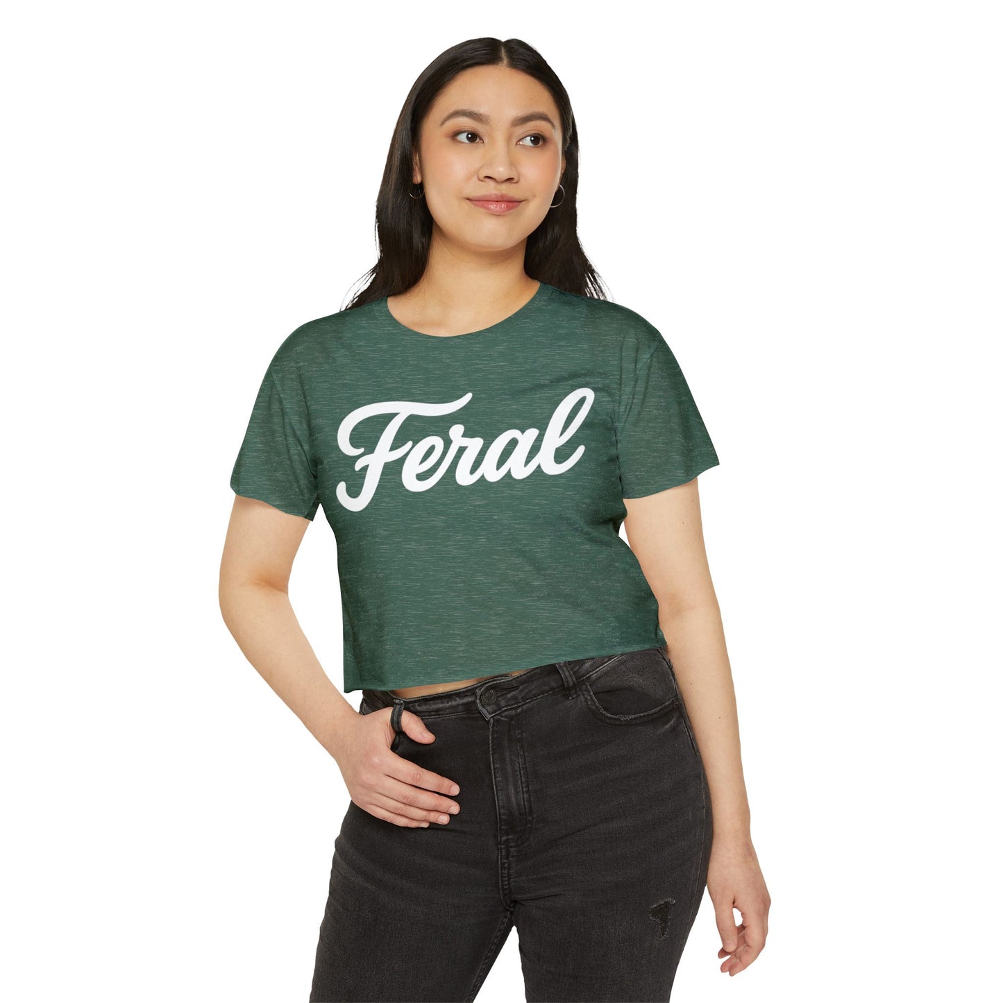 FERAL - SOFT, LIGHTWEIGHT CROP TOP