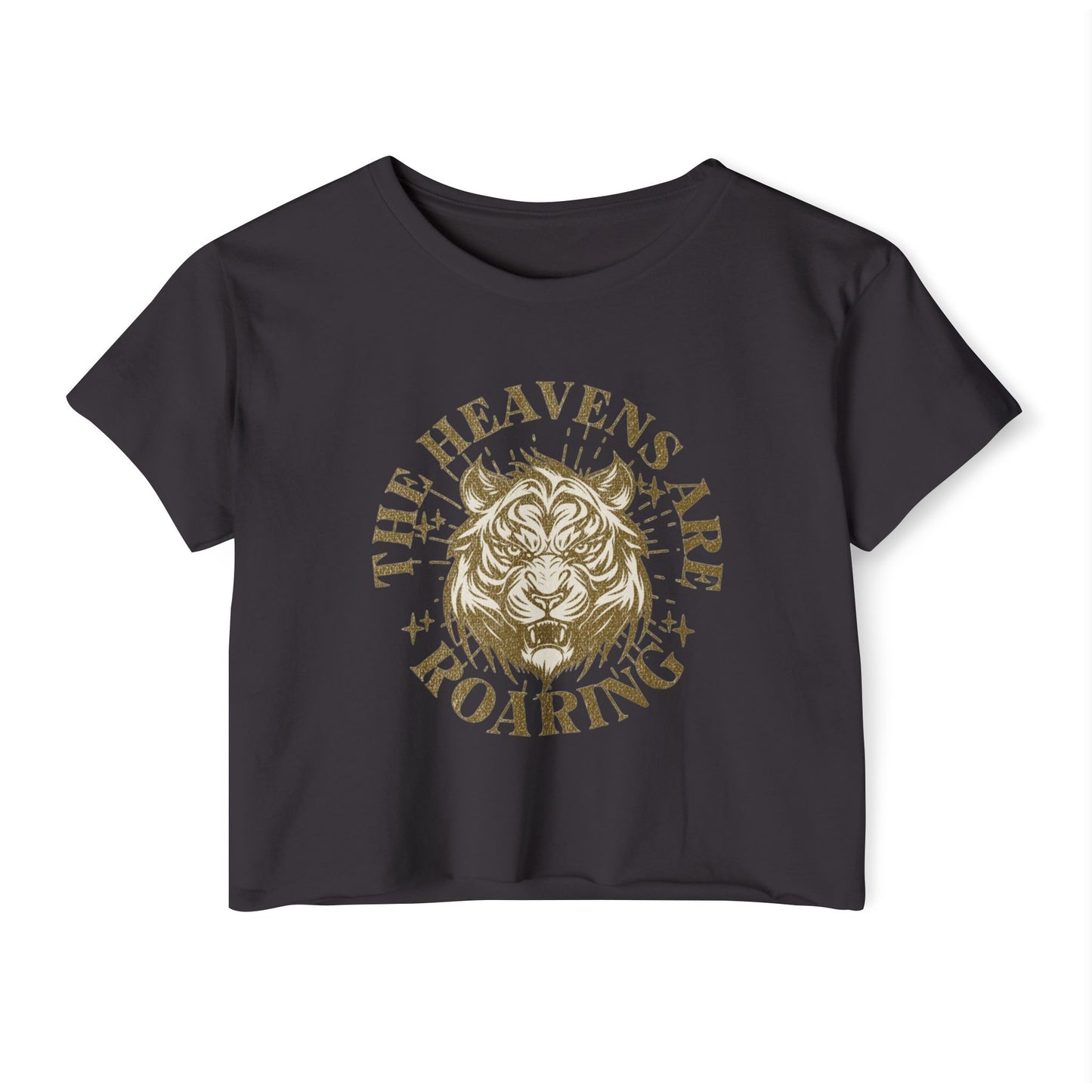THE HEAVENS ARE ROARING - SOFT, LIGHTWEIGHT CROP TOP