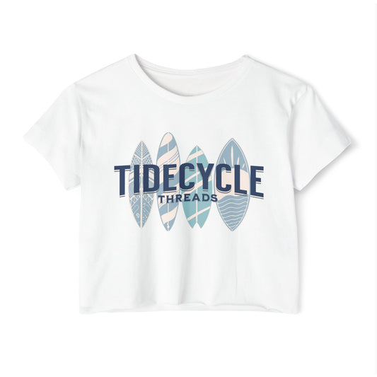TIDECYCLE THREADS - SOFT, LIGHTWEIGHT CROP TOP