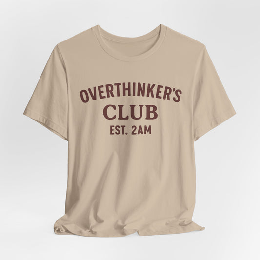OVERTHINKERS CLUB - ADULT SOFTSTYLE