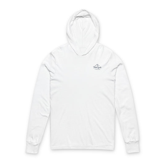 Find Your Wave Unisex Hooded Long Sleeve Tee - Casual Surf Style