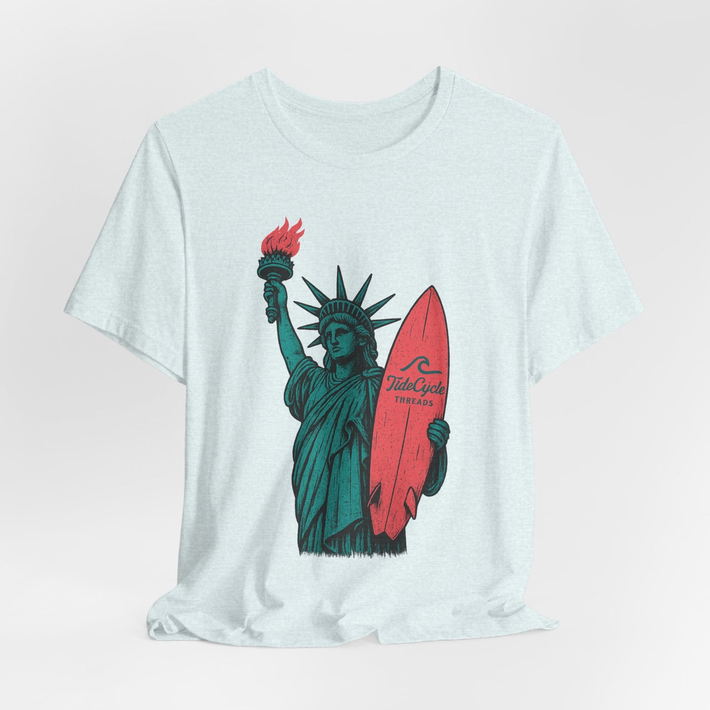 LADY LIBERTY SURF, TIDECYCLE - ADULT SOFTSTYLE