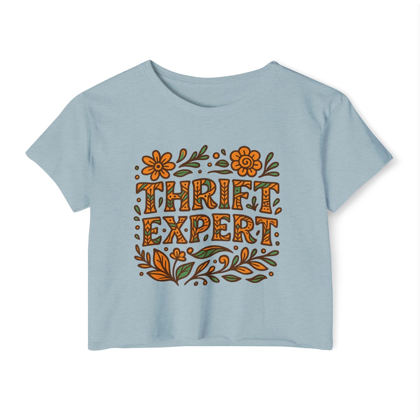 THRIFT EXPERT - SOFT, LIGHTWEIGHT CROP TOP