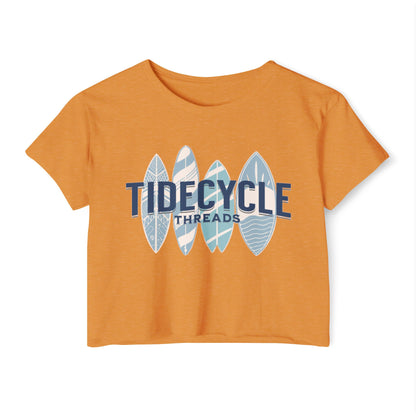 TIDECYCLE THREADS - SOFT, LIGHTWEIGHT CROP TOP