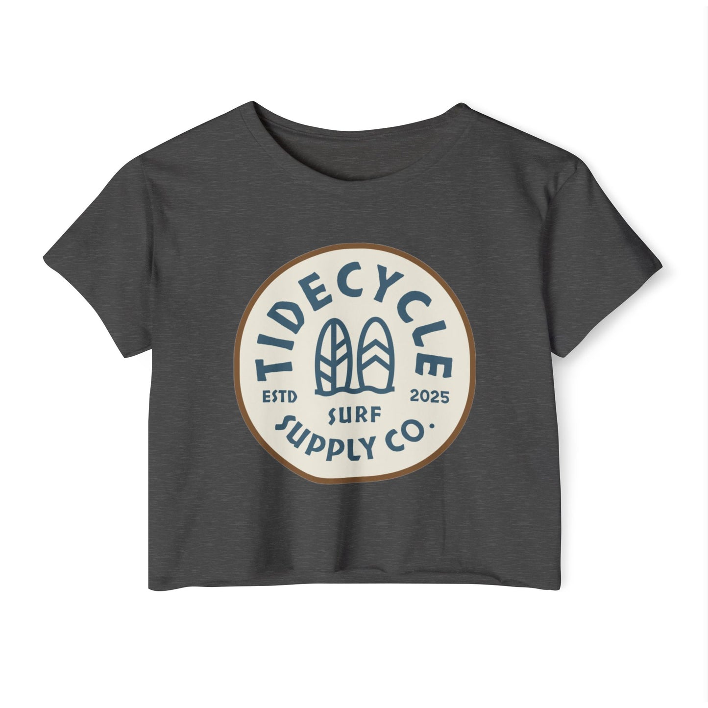 TIDECYCLE SURF SUPPLY - SOFT, LIGHTWEIGHT CROP TOP