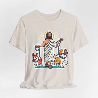 JESUS LOVES DOGS - ADULT SOFTSTYLE