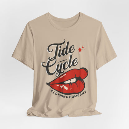 TIDECYCLE THREADS, LIPS - ADULT SOFTSTYLE