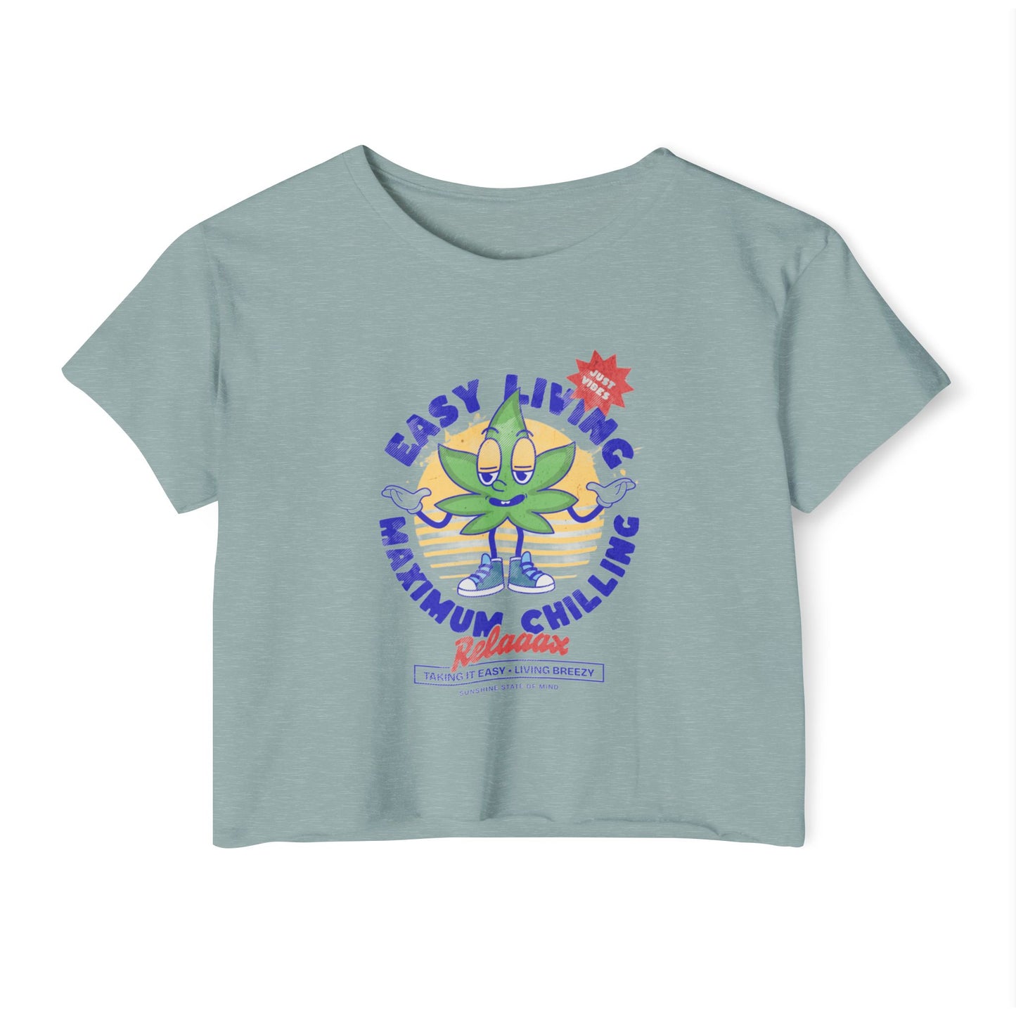 EASY LIVING - SOFT, LIGHTWEIGHT CROP TOP