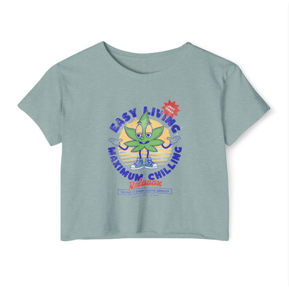 EASY LIVING - SOFT, LIGHTWEIGHT CROP TOP