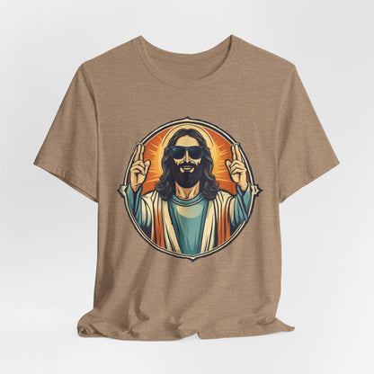 RETRO JESUS - ADULT SOFTSTYLE