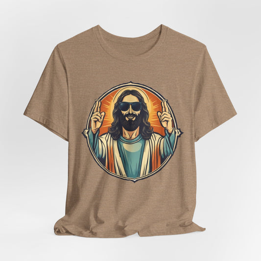 RETRO JESUS - ADULT SOFTSTYLE
