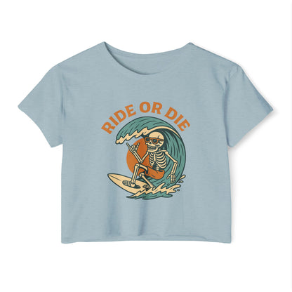 RIDE OR DIE - SOFT, LIGHTWEIGHT CROP TOP