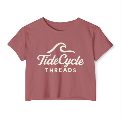 TIDECYCLE THREADS - SOFT, LIGHTWEIGHT CROP TOP