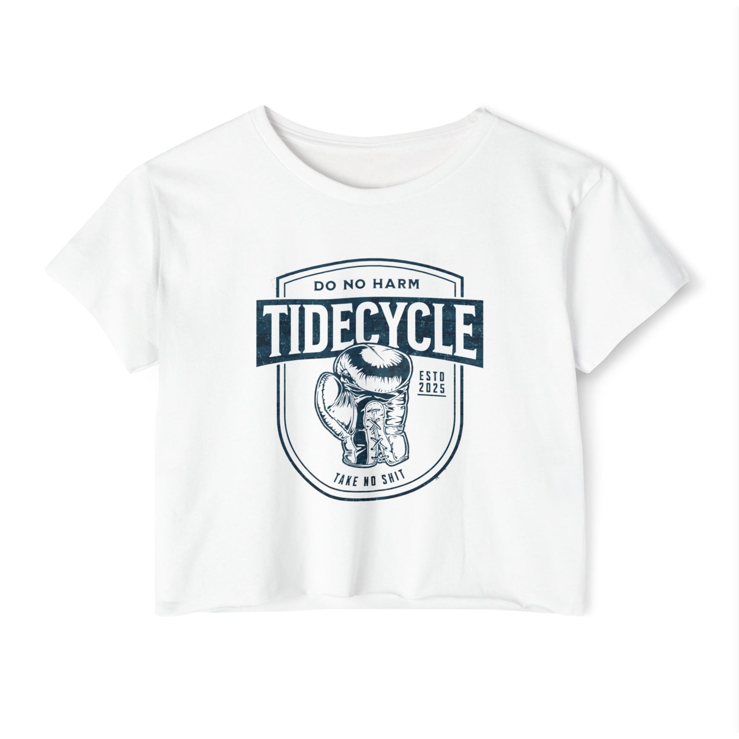 TIDECYCLE BOXING - SOFT, LIGHTWEIGHT CROP TOP