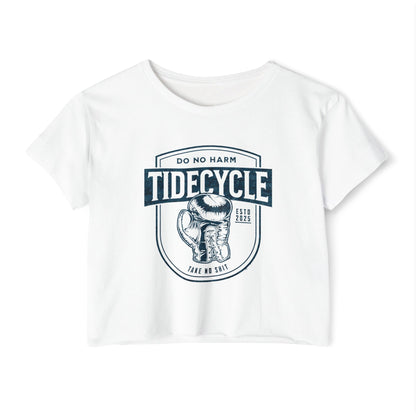 TIDECYCLE BOXING - SOFT, LIGHTWEIGHT CROP TOP