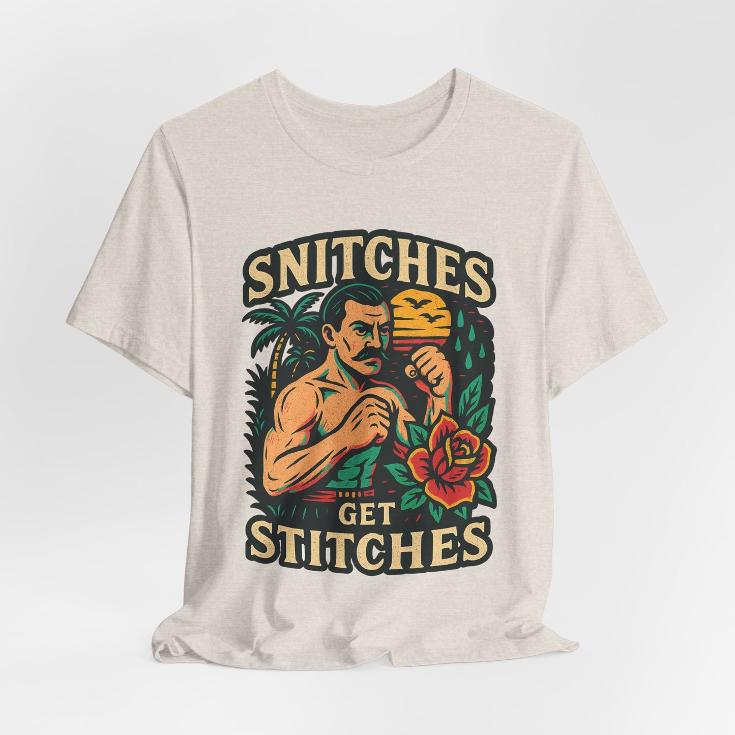 SNITCHES GET STITCHES - ADULT SOFTSTYLE