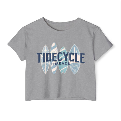 TIDECYCLE THREADS - SOFT, LIGHTWEIGHT CROP TOP