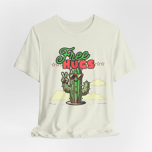 FREE HUGS CACTUS - ADULT SOFTSTYLE