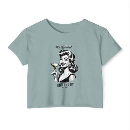 HOMEBODY CLUB - SOFT, LIGHTWEIGHT CROP TOP