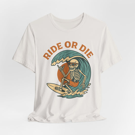 RIDE OR DIE, SURF - ADULT SOFTSTYLE