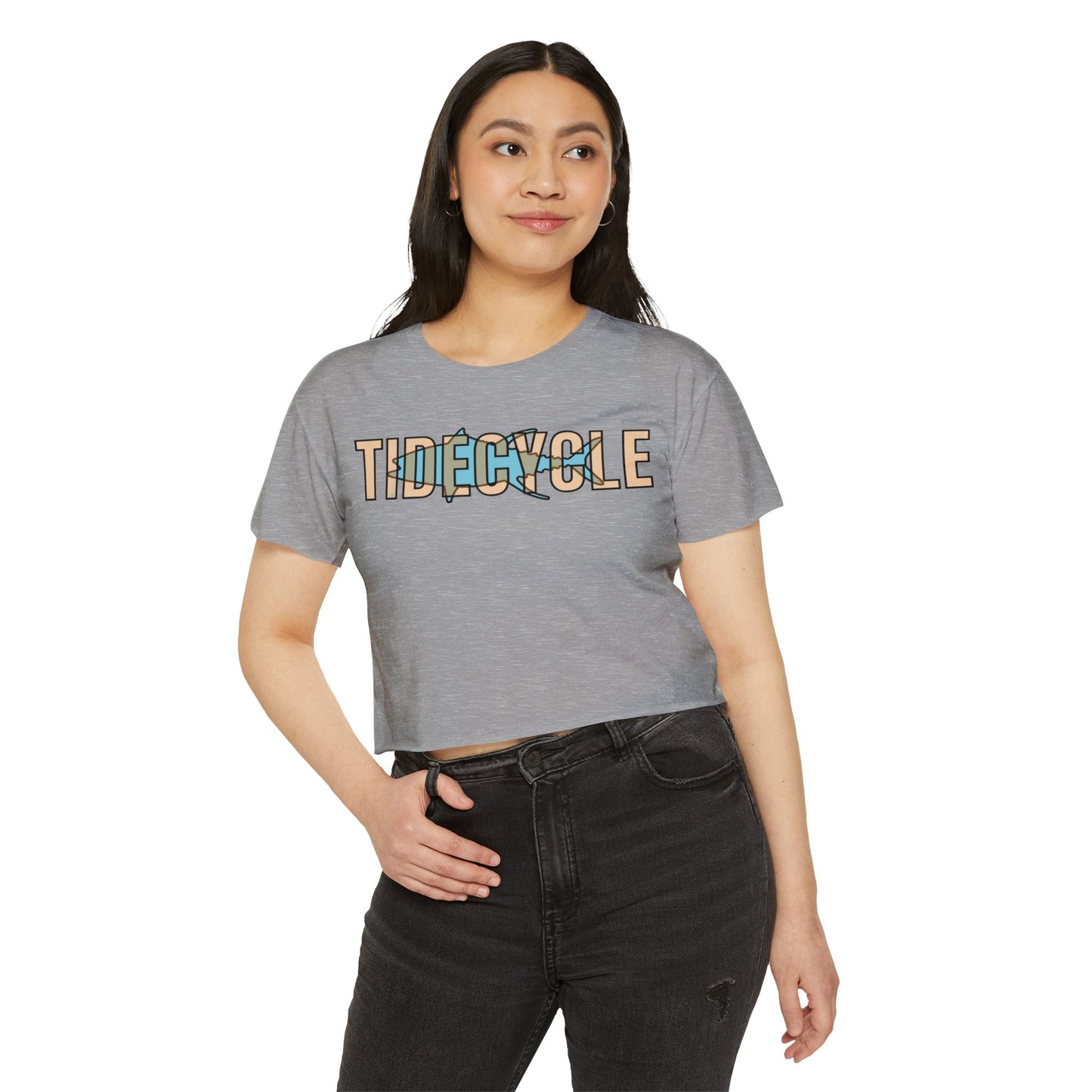 TIDECYCLE THREADS - SOFT, LIGHTWEIGHT CROP TOP