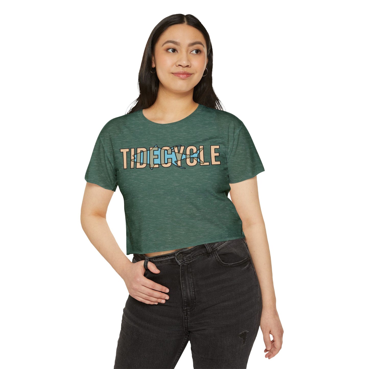 TIDECYCLE THREADS - SOFT, LIGHTWEIGHT CROP TOP