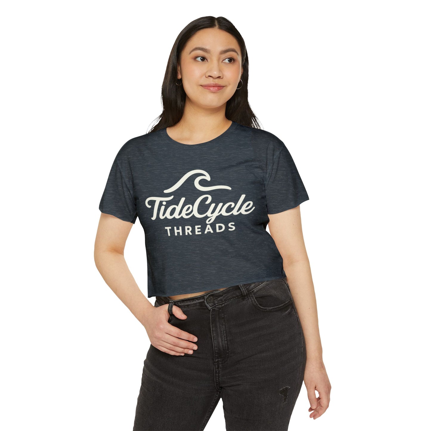 TIDECYCLE THREADS - SOFT, LIGHTWEIGHT CROP TOP