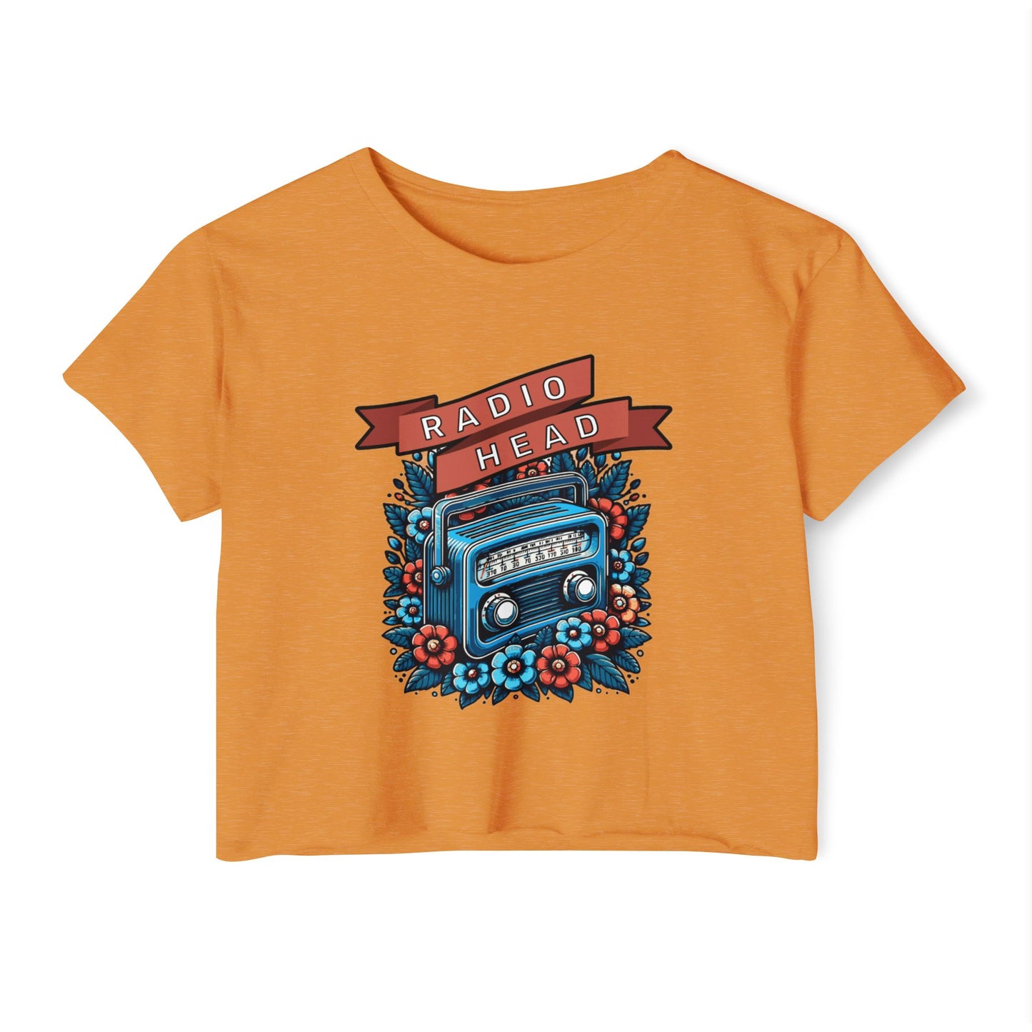 RADIO HEAD - SOFT, LIGHTWEIGHT CROP TOP