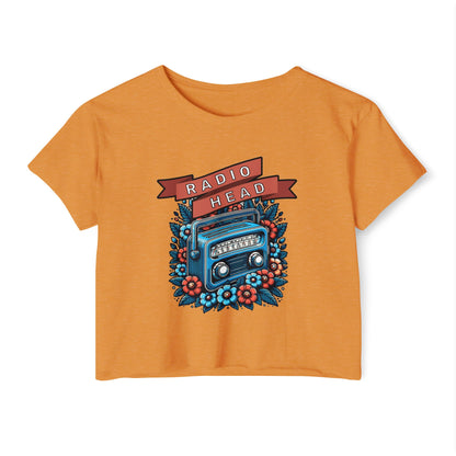 RADIO HEAD - SOFT, LIGHTWEIGHT CROP TOP