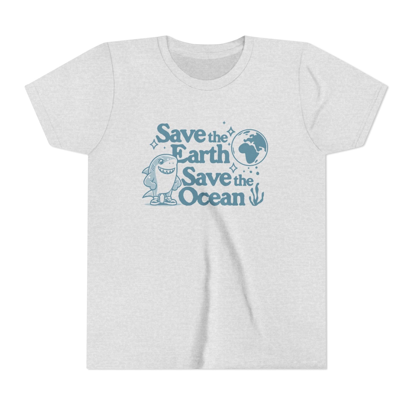 SAVE THE EARTH, SAVE THE OCEAN - YOUTH SOFTSTYLE