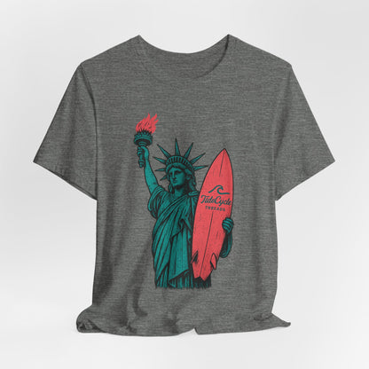 LADY LIBERTY SURF, TIDECYCLE - ADULT SOFTSTYLE