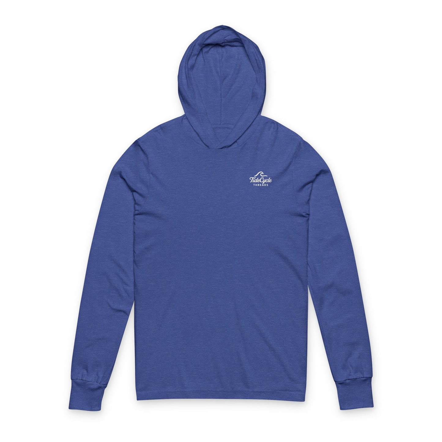 Find Your Wave Skeleton Surfing Unisex Hooded Long Sleeve Tee