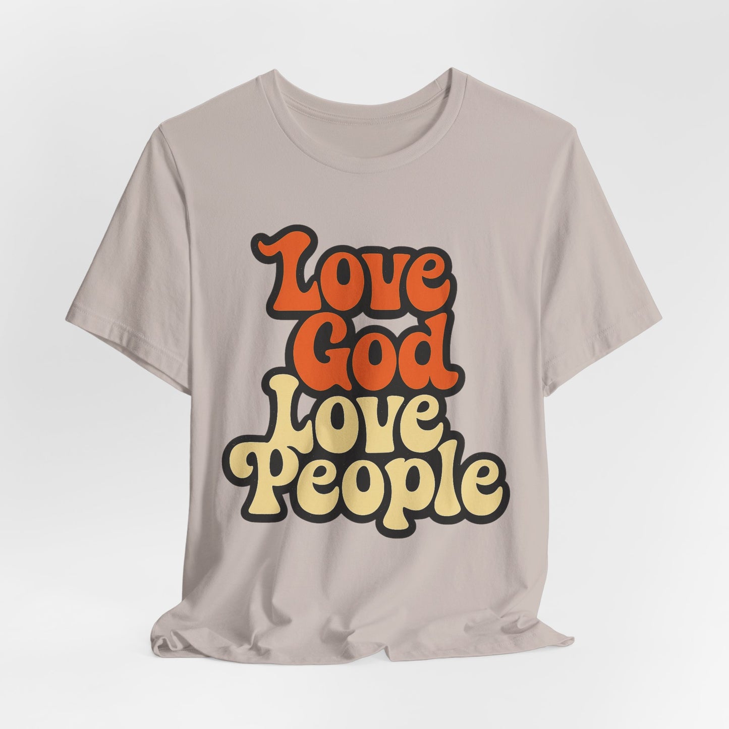 LOVE GOD, LOVE PEOPLE - ADULT SOFTSTYLE