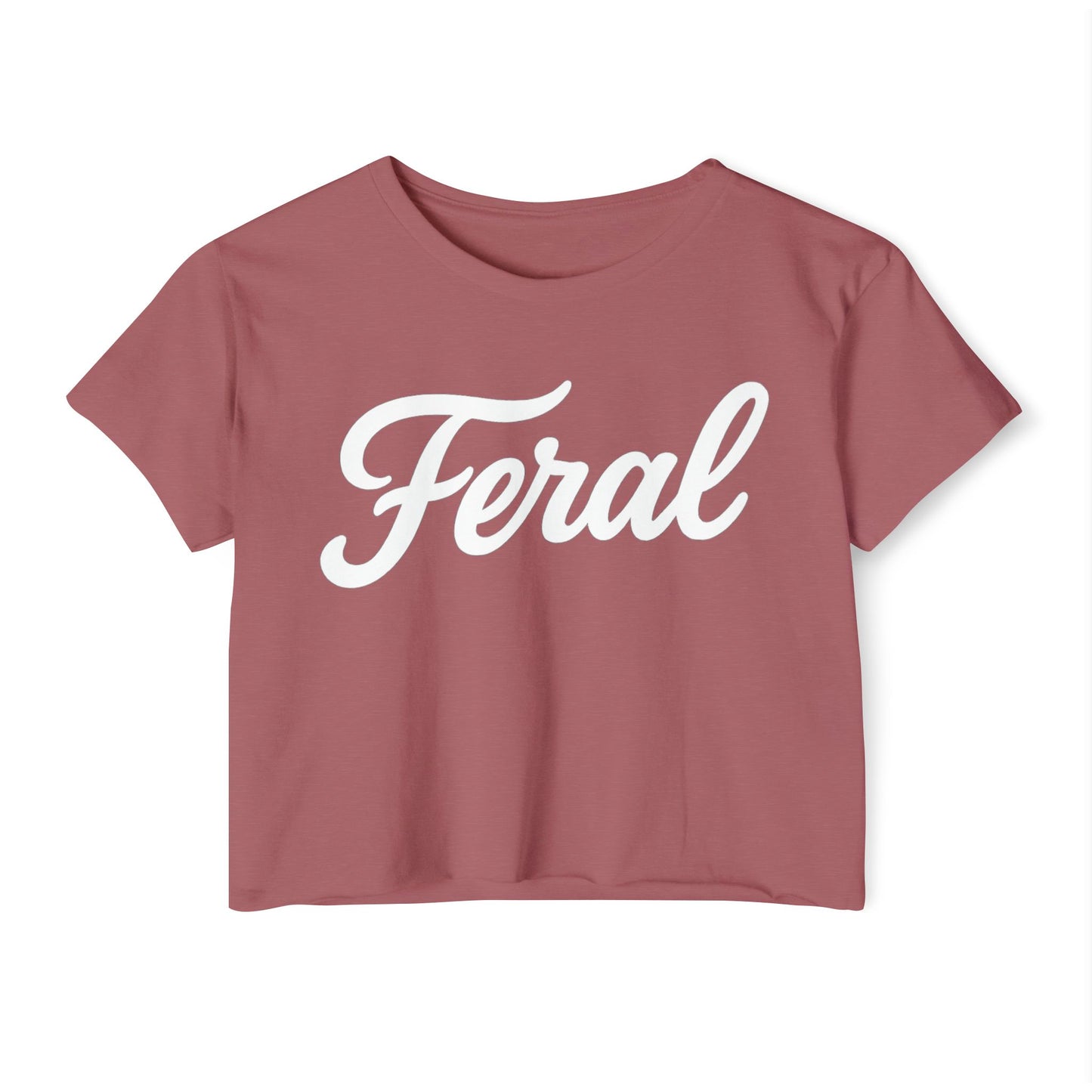 FERAL - SOFT, LIGHTWEIGHT CROP TOP