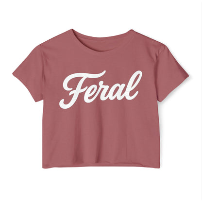 FERAL - SOFT, LIGHTWEIGHT CROP TOP